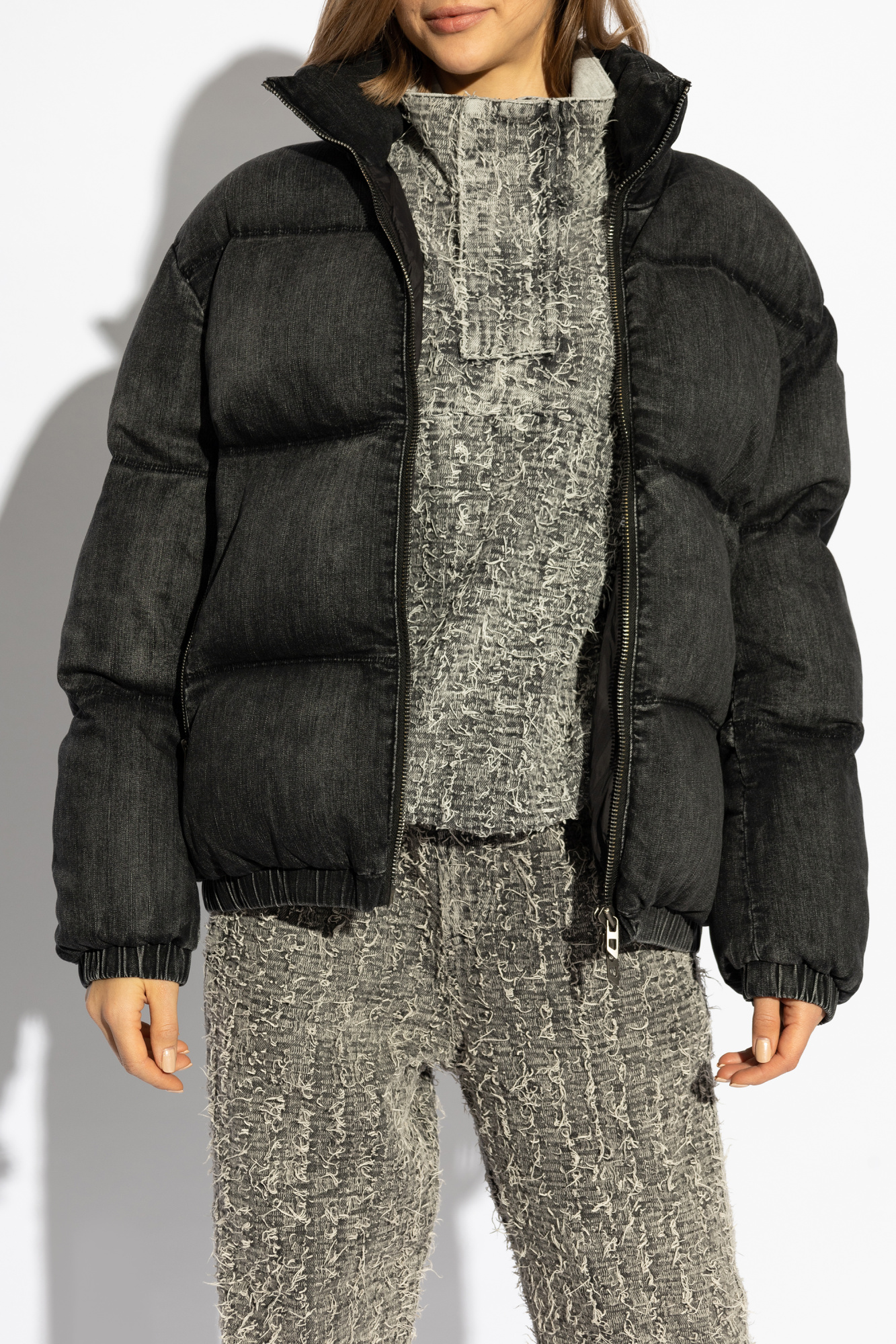 Black Padded jacket 'W-MONS-A' Diesel - Vitkac France